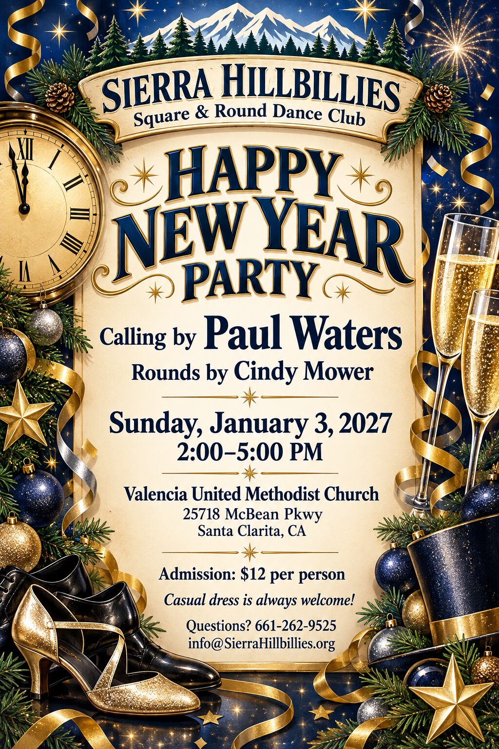 January Dance Flier