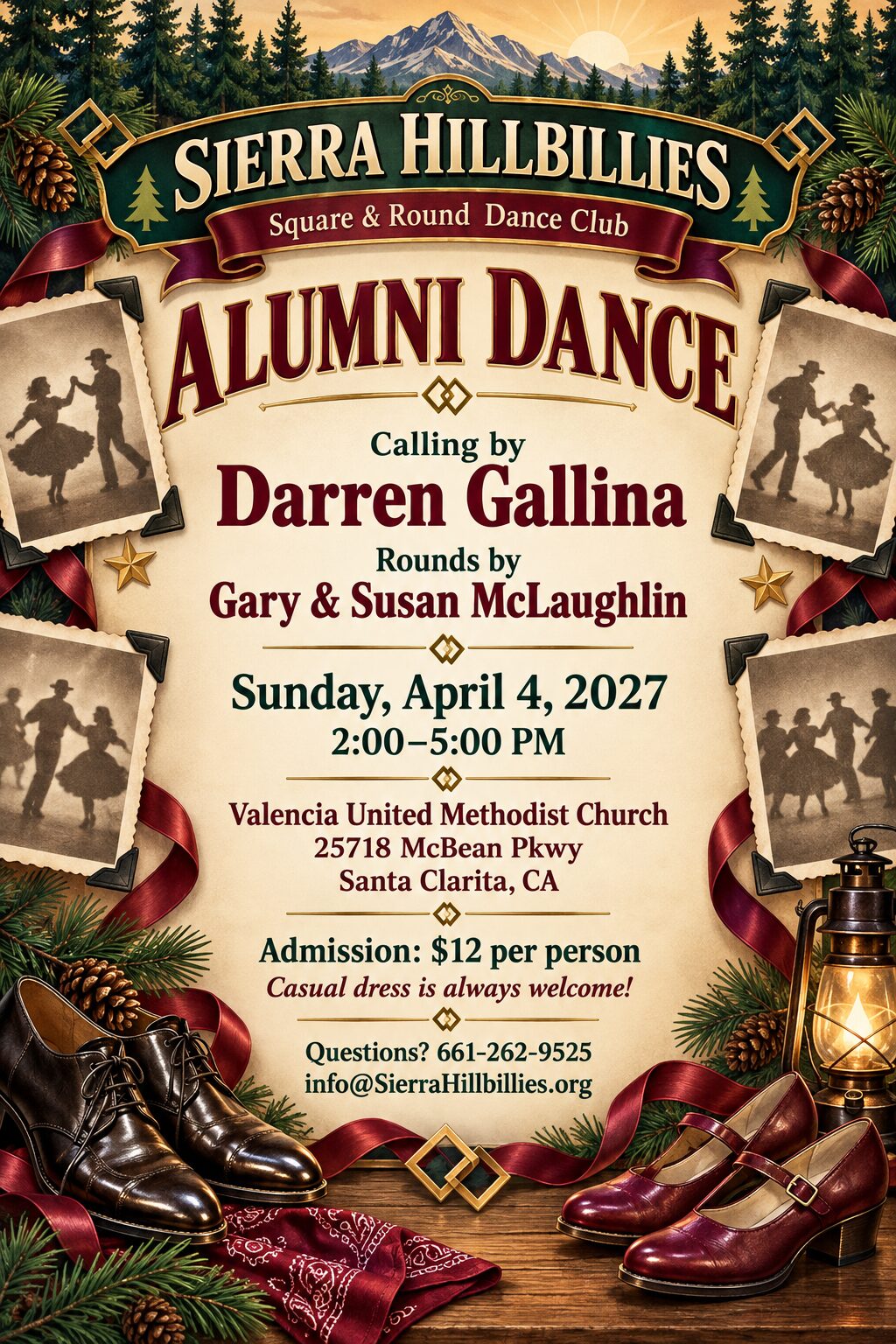 April Dance Flier